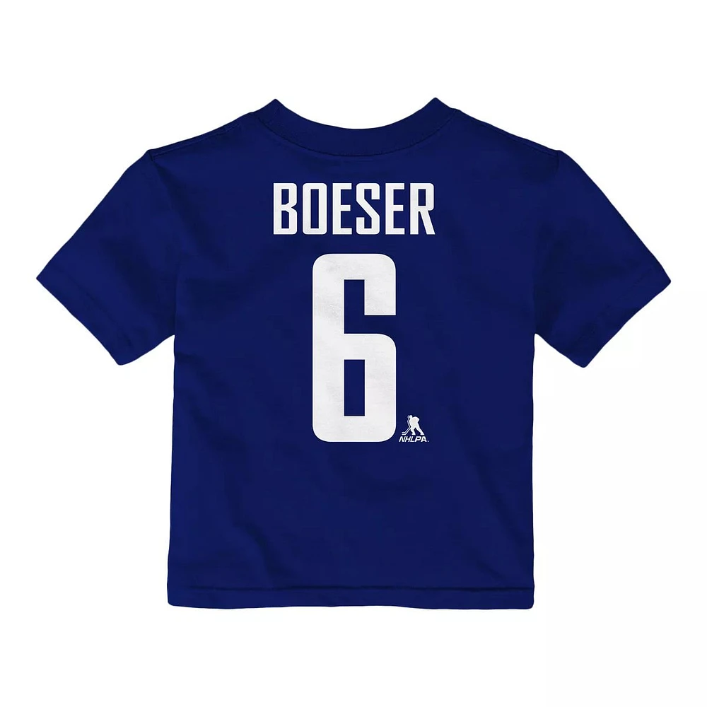 Infant Vancouver Canucks Boeser Player Tee