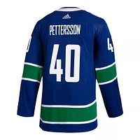 Vancouver Canucks adidas 2019 Authentic Elias Pettersson Home Jersey