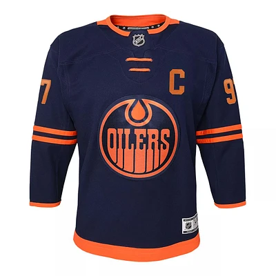 Child Edmonton Oilers Connor McDavid 3rd Jersey