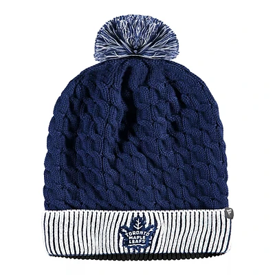 Toronto Maple Leafs Fanatics Women's Iconic Pom Knit Hat, NHL, Hockey