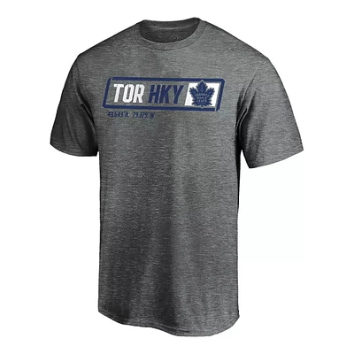 Toronto Maple Leafs Fanatics Men's Centre Tee