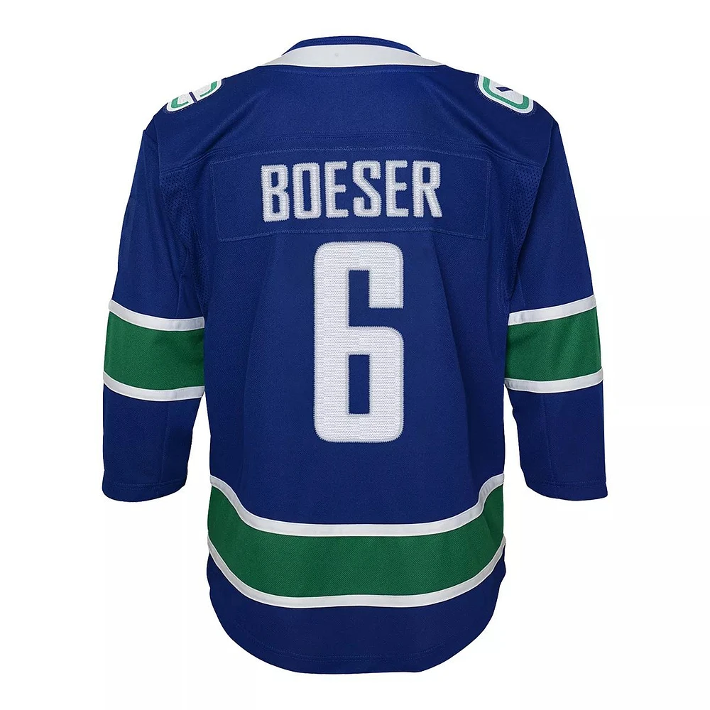 Vancouver Canucks Brock Boeser Replica Jersey, Youth, Hockey, NHL