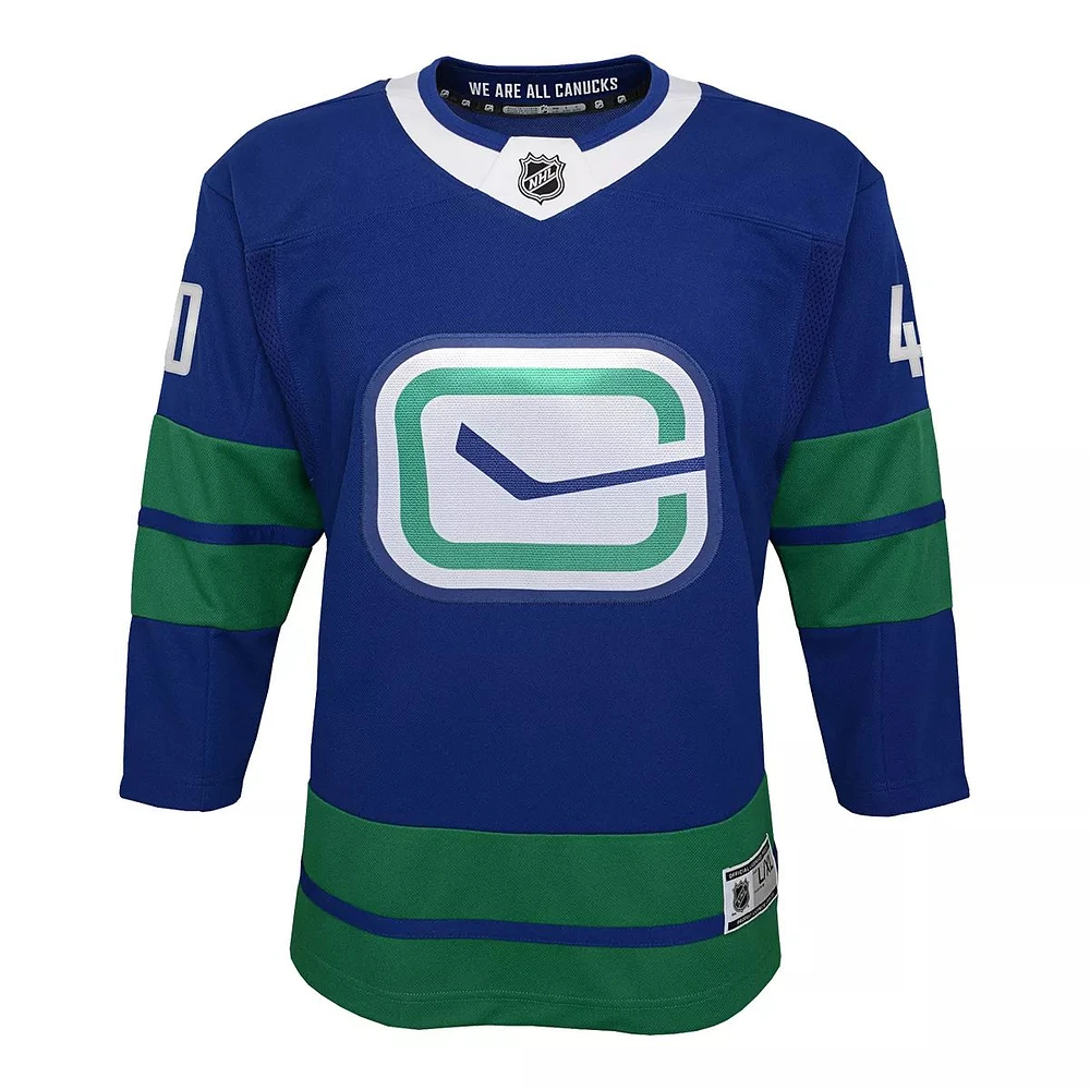 Vancouver Canucks Elias Pettersson Replica Jersey, Youth, Hockey, NHL