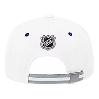 Toronto Maple Leafs adidas Kids' Old School Flatbrim Adjustable Slouch Hat, NHL, Hockey