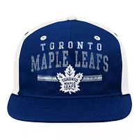 Toronto Maple Leafs adidas Kids' Old School Flatbrim Adjustable Slouch Hat, NHL, Hockey