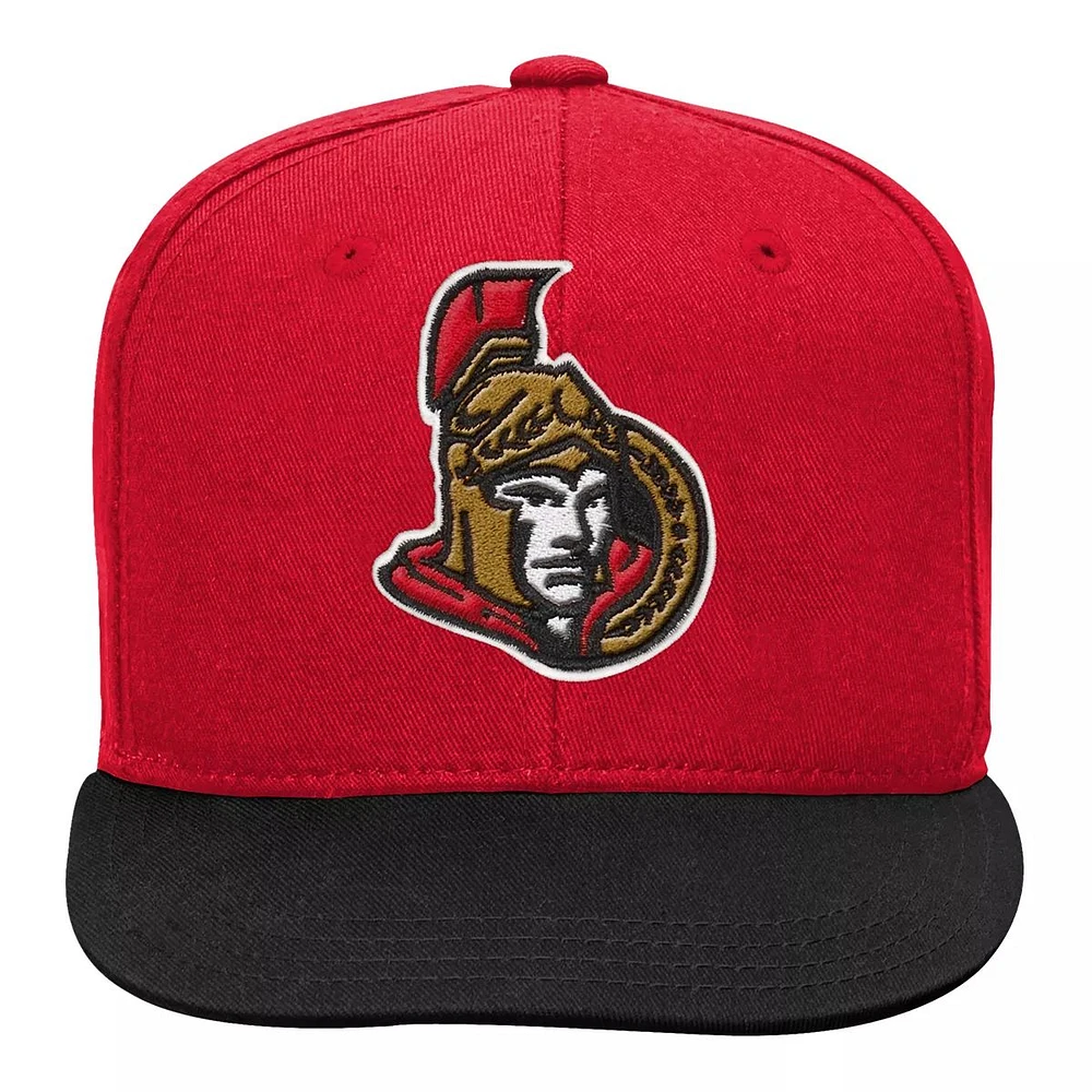 Ottawa Senators Kids' 2 Tone Snapback Hat, NHL, Hockey