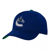 Vancouver Canucks Kids' Precurve Snapback Hat, NHL, Hockey