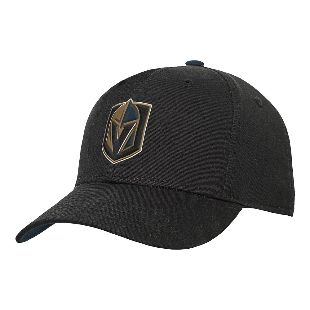 Vegas Golden Knights Kids' Precurve Snapback Hat, NHL, Hockey