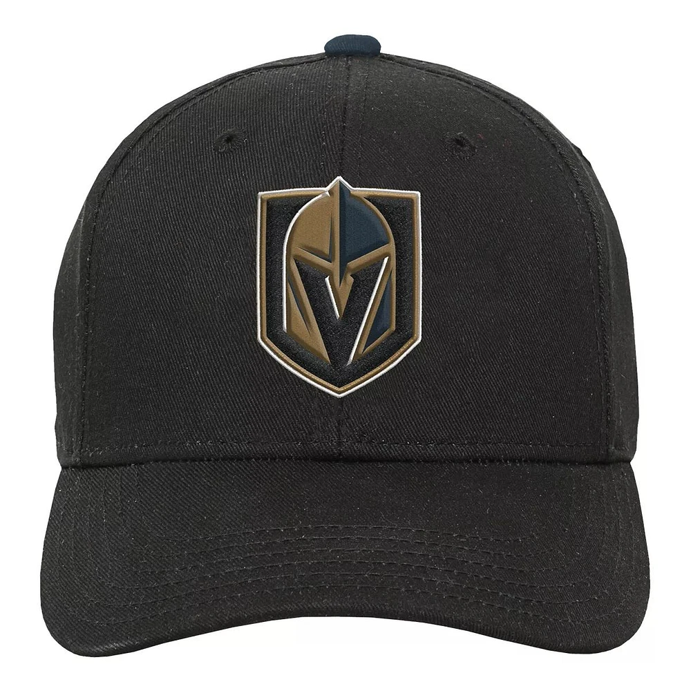 Vegas Golden Knights Kids' Precurve Snapback Hat, NHL, Hockey