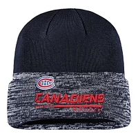 Montreal Canadiens Fanatics Authentic Pro Locker Room Cuffed Knit Hat, NHL, Hockey