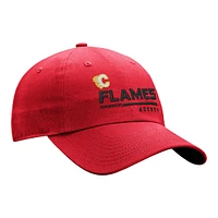 Calgary Flames Fanatics Authentic Pro Locker Room Hat, NHL, Hockey