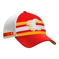 Calgary Flames Fanatics Authentic Pro Structured Draft Hat, NHL, Hockey