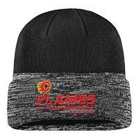 Calgary Flames Fanatics Authentic Pro Locker Room Cuffed Knit Hat, NHL, Hockey