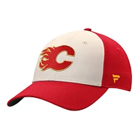 Calgary Flames Fanatics Men's True Classics Struct Adjustable Snapback Cap