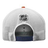 Edmonton Oilers Fanatics Authentic Pro Draft Hat, NHL, Hockey