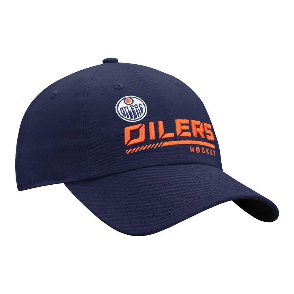 Edmonton Oilers Fanatics Authentic Pro Locker Room Hat, NHL, Hockey