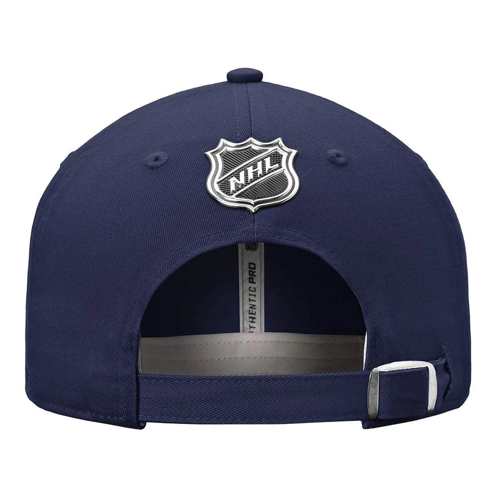 Edmonton Oilers Fanatics Authentic Pro Locker Room Hat, NHL, Hockey