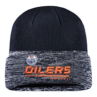 Edmonton Oilers Fanatics Authentic Pro Locker Room Cuffed Knit Hat, NHL, Hockey