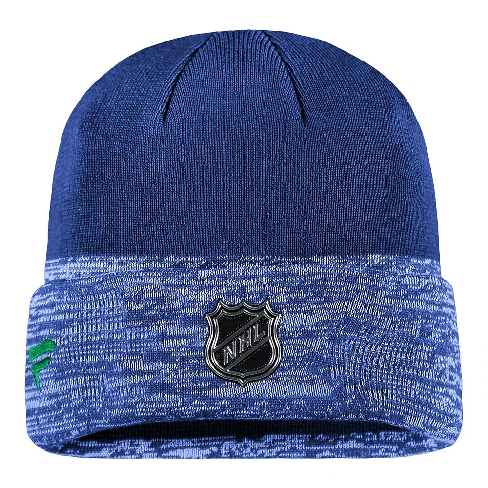 Vancouver Canucks Fanatics Authentic Pro Locker Room Cuffed Knit Hat, NHL, Hockey