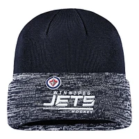 Winnipeg Jets Fanatics Locker Room Cuffed Knit Hat, NHL, Hockey