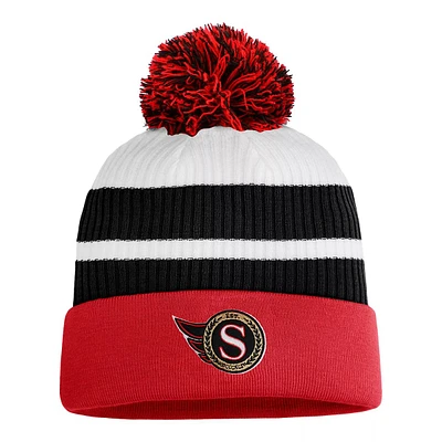 Ottawa Senators Fanatics Reverse Retro Pom Knit Hat, NHL, Hockey