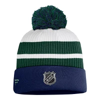 Vancouver Canucks Fanatics Reverse Retro Pom Knit Hat, NHL, Hockey