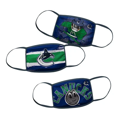 Child Vancouver Canucks Face Mask – Non-Medical 3 Pack