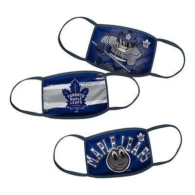 Child Toronto Maple Leafs Face Mask – Non-Medical 3 Pack