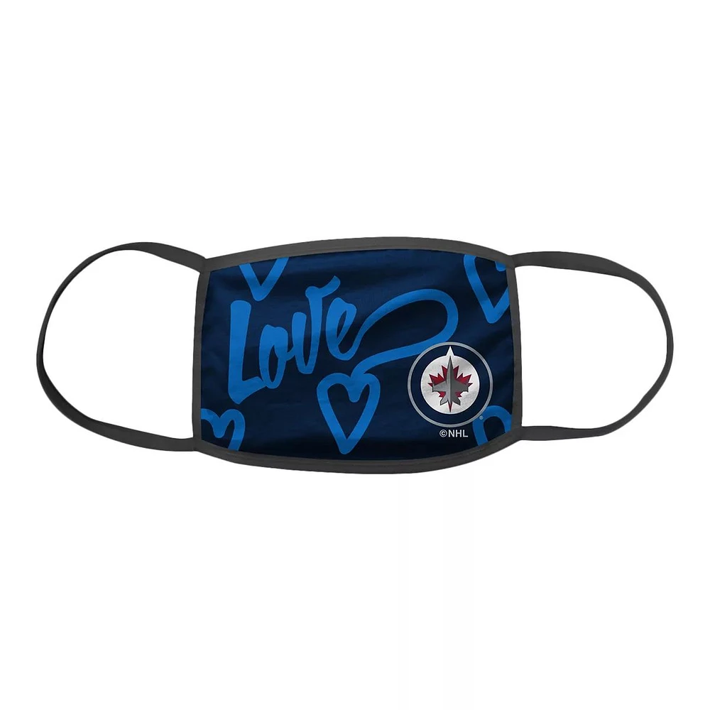 Girls' Winnipeg Jets Face Mask – Non-Medical 3 Pack