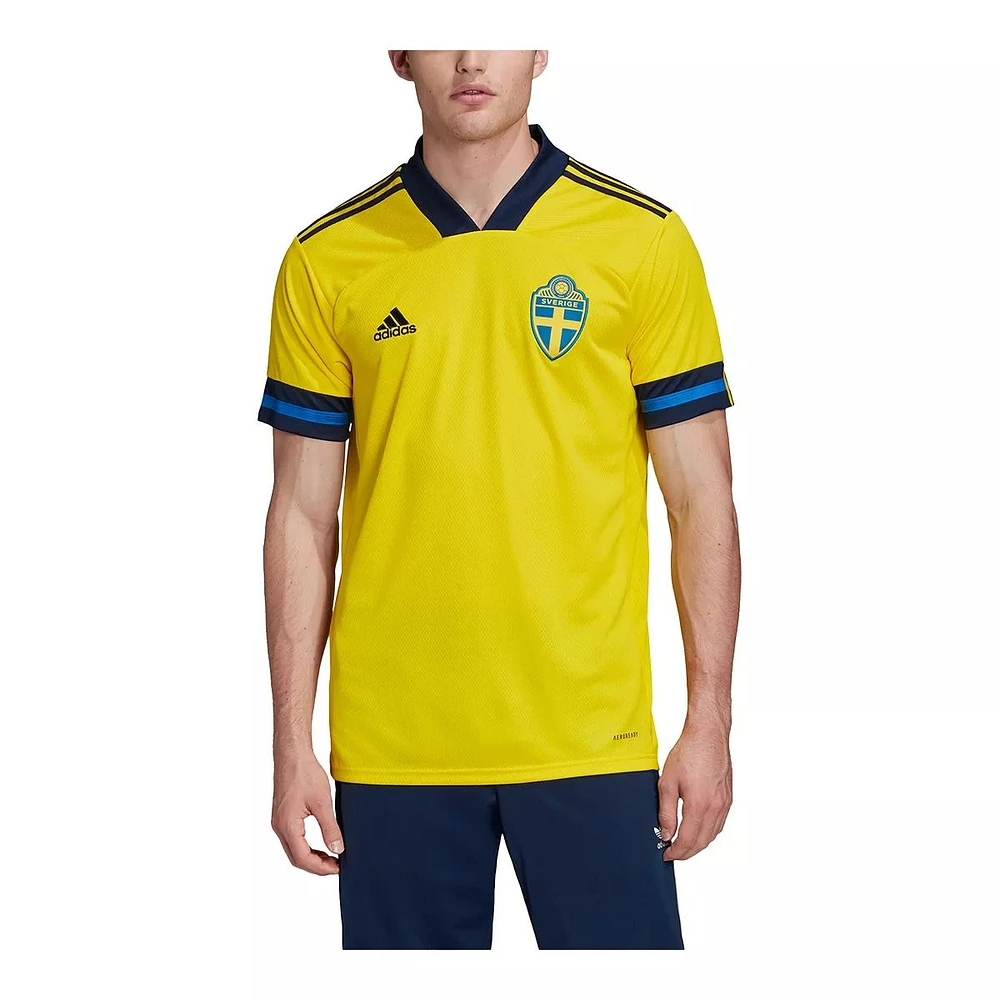 Sweden 2020 adidas Men's Replica Soccer Jersey, Football, International