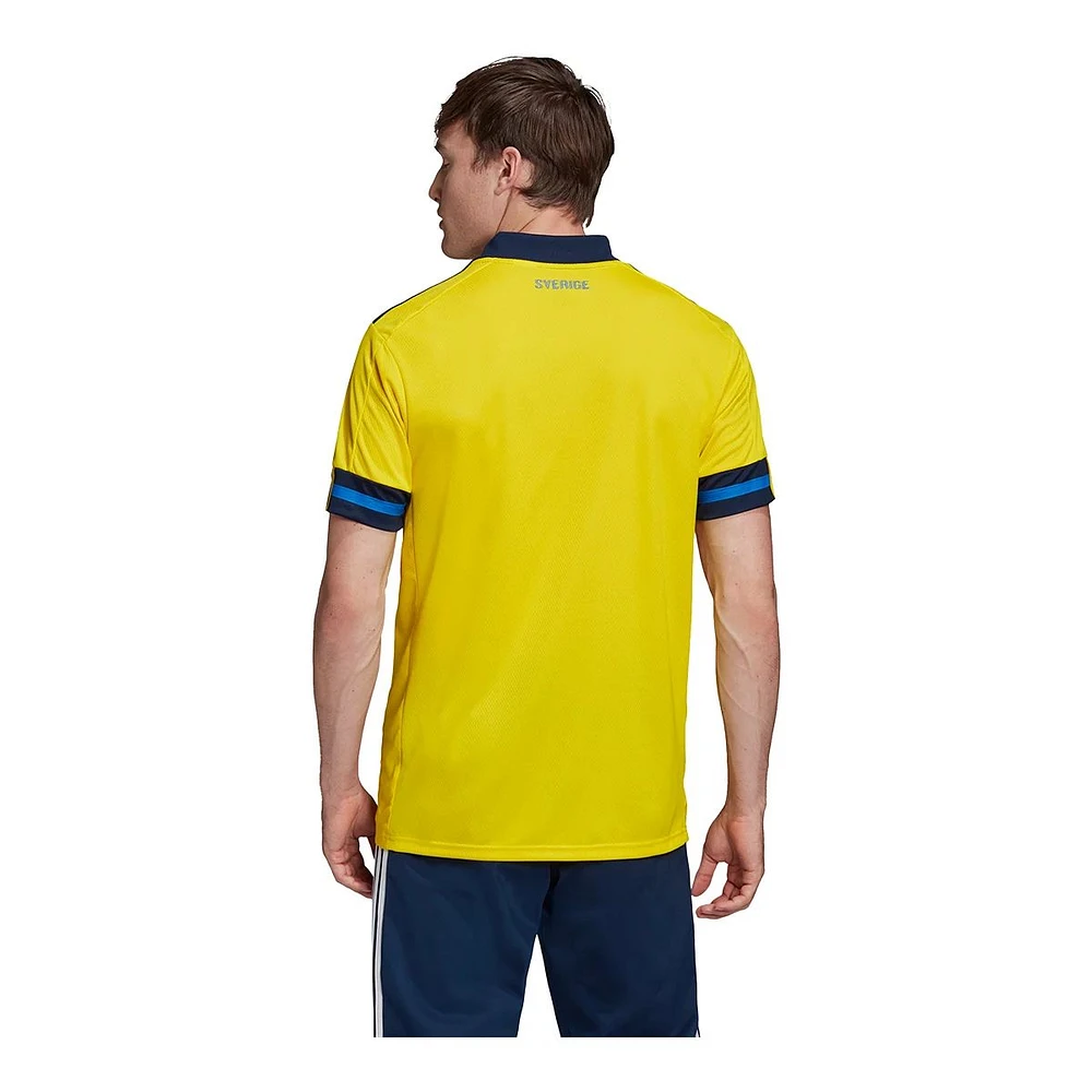 Sweden 2020 adidas Men's Replica Soccer Jersey, Football, International