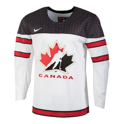 Team Canada Nike Men's Replica White Jersey