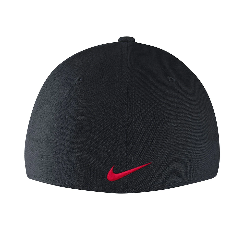 Team Canada Nike Arch Verbiage Dri-FIT Swoosh Flex Hat, IIHF, Hockey