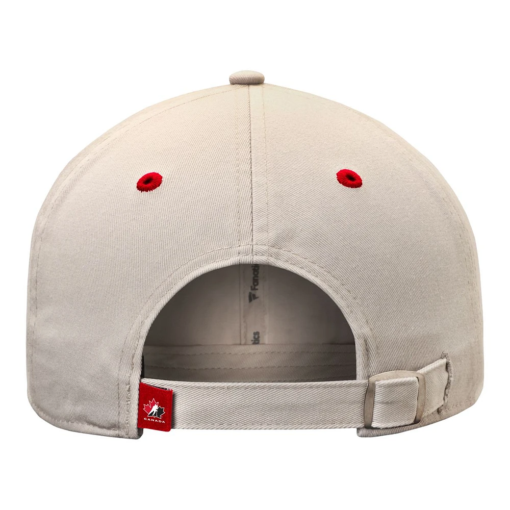 Team Canada Fanatics Unstructured Adjustable Hat, IIHF, Hockey