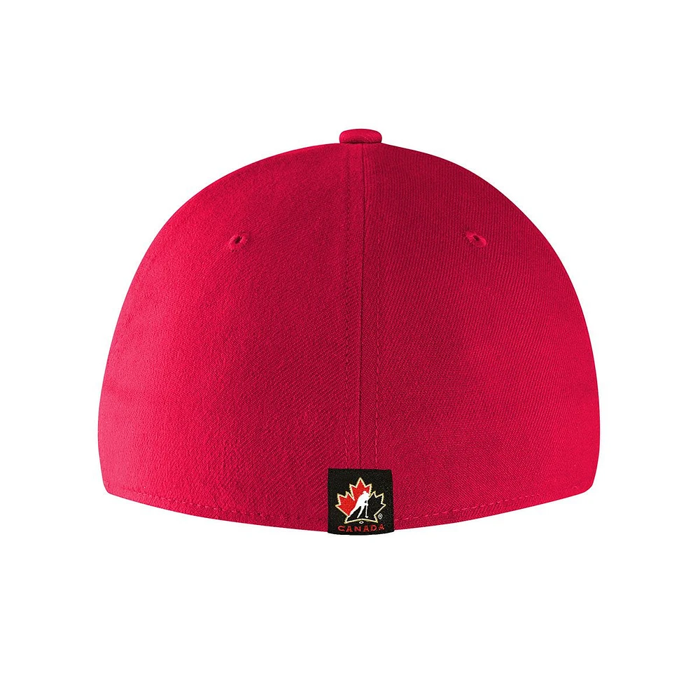 Team Canada Nike Kids' Dri-FIT Swoosh Flex Hat, IIHF, Hockey