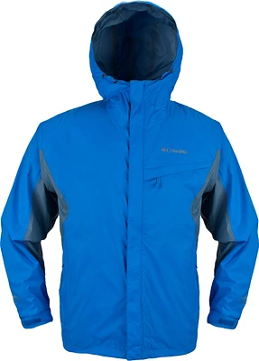 Columbia Men's Watertight II Hooded Rain Jacket, Waterproof, Breathable, Packable, Hiking