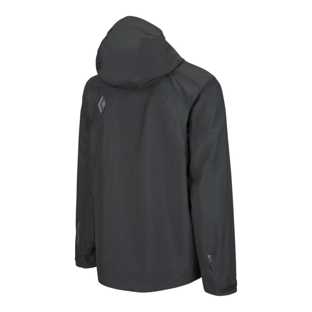 Mountain Hardwear Men's Exposure/2 Gore-Tex Paclite Hooded Rain Jacket,  Waterproof, Lightweight
