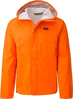 Helly Hansen Men's Loke Hooded Rain Jacket, Waterproof, Breathable, Hiking, Windbreaker