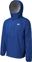 Helly Hansen Men's Loke Hooded Rain Jacket, Waterproof, Breathable, Hiking, Windbreaker