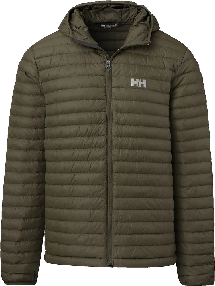 Helly Hansen Men's Sirdal Midlayer Jacket, Lightweight, Insulated Synthetic, Hooded