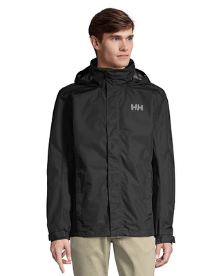 Helly Hansen Men's Dubliner Hooded Jacket, Waterproof, Breathable, Lightweight, Windbreaker