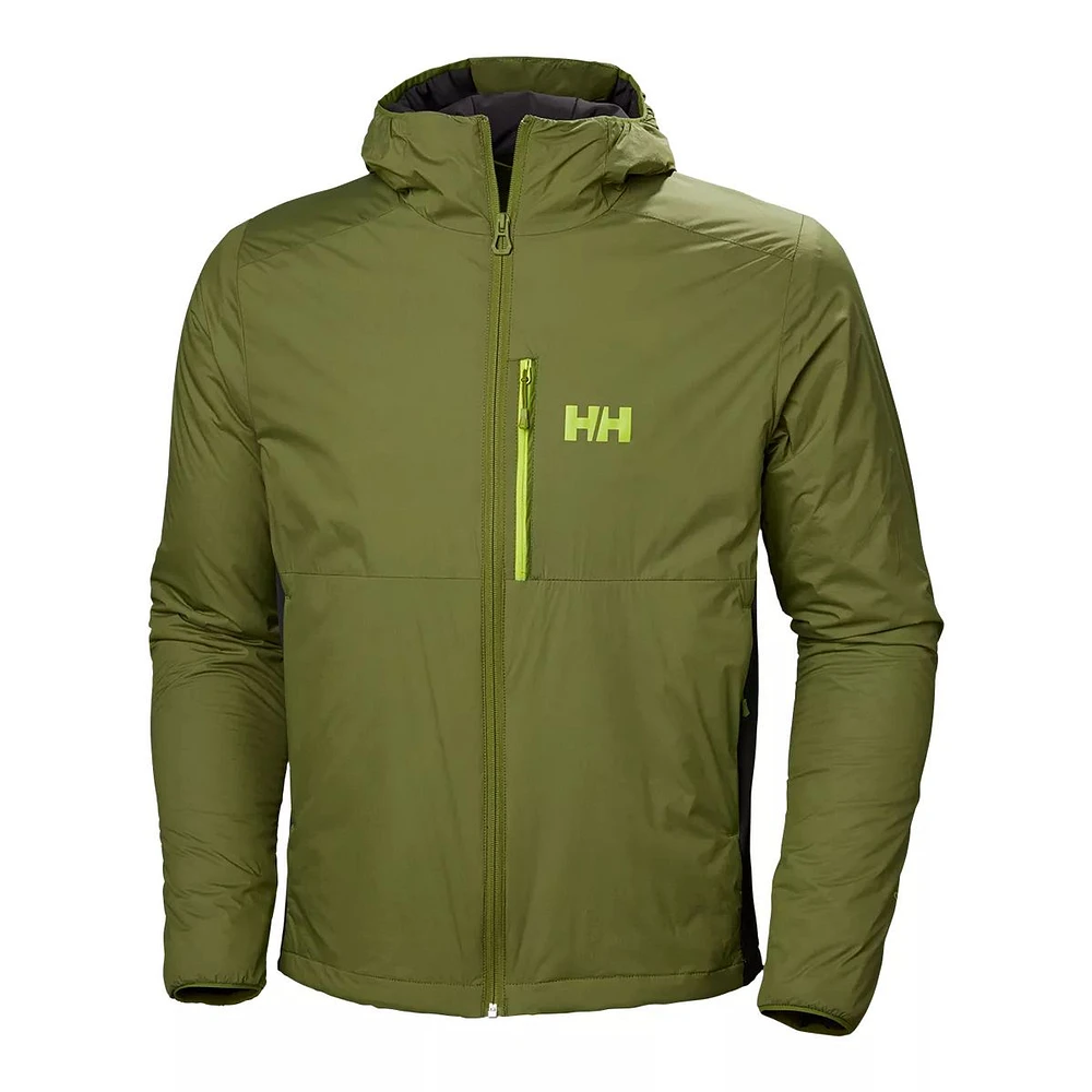 Helly Hansen Men's Odin Stretch Midlayer Jacket, Lightweight, Windproof, Insulated, Hooded