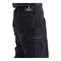 Burton Men's Covert Living Lining Snow Pants, Insulated, Snowboard, Winter, Waterproof