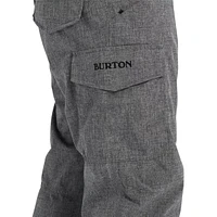 Burton Men's Covert Living Lining Snow Pants, Insulated, Snowboard, Winter, Waterproof