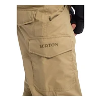 Burton Men's Covert Living Lining Snow Pants, Insulated, Snowboard, Winter, Waterproof