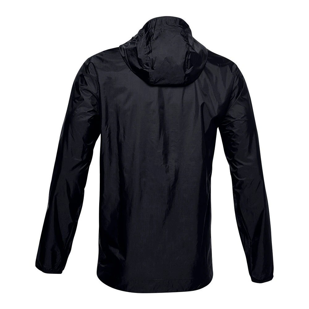 Under Armour Men's Cloudburst 2L Hooded Rain Jacket, Waterproof, Breathable, Shell