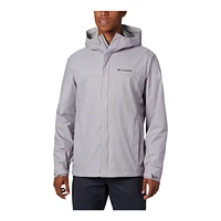 Columbia Men's Watertight II Hooded Rain Jacket, Waterproof, Breathable, Packable, Hiking