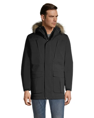 Woods Men's Smythe Stretch Winter Parka/Jacket, Long, Insulated Down, Hooded, Waterproof