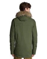 Woods Men's Smythe Stretch Winter Parka/Jacket, Long, Insulated Down, Hooded, Waterproof