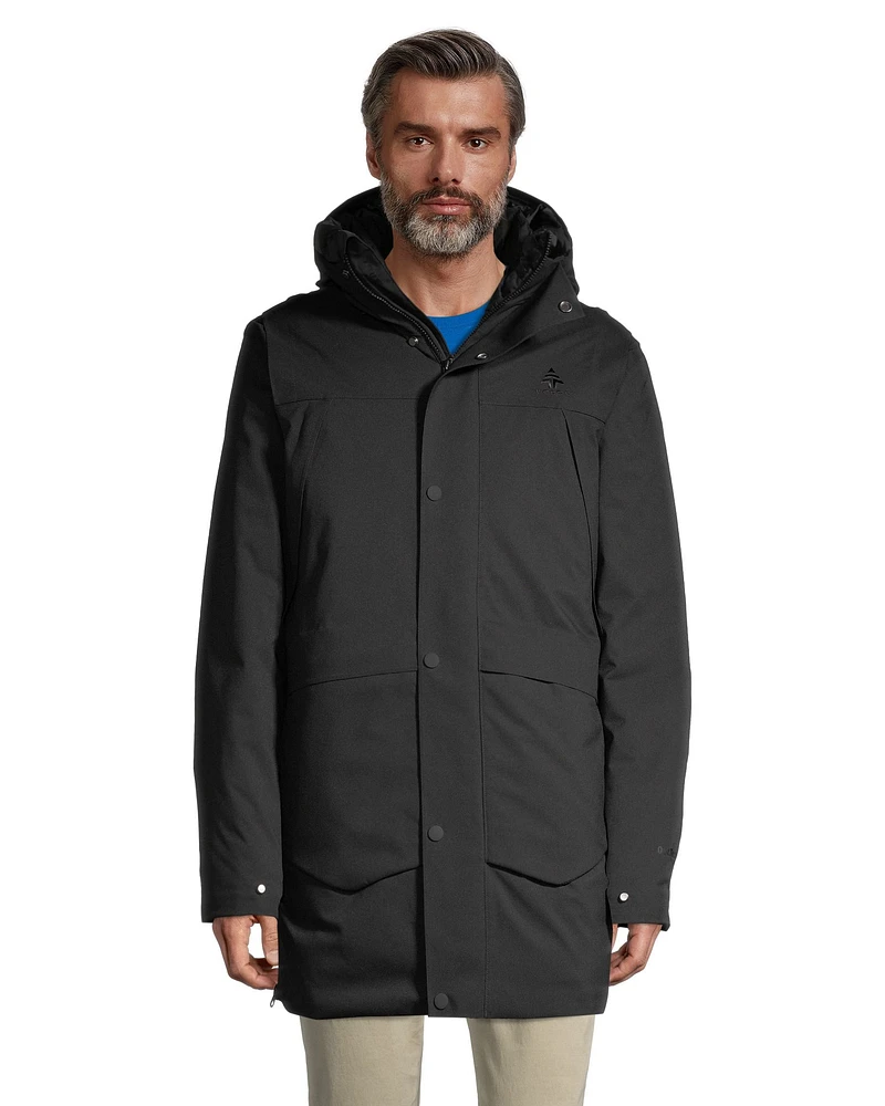 Woods Men's Elias Arctic Winter Parka/Jacket, Long, Insulated, Hooded, Waterproof, Breathable